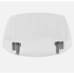 Motorcycle Windshield Extension - Adjustable Windshield, Fixed On The Above Of Original Windshield, Heightening For Better Head Protection Rider Safety