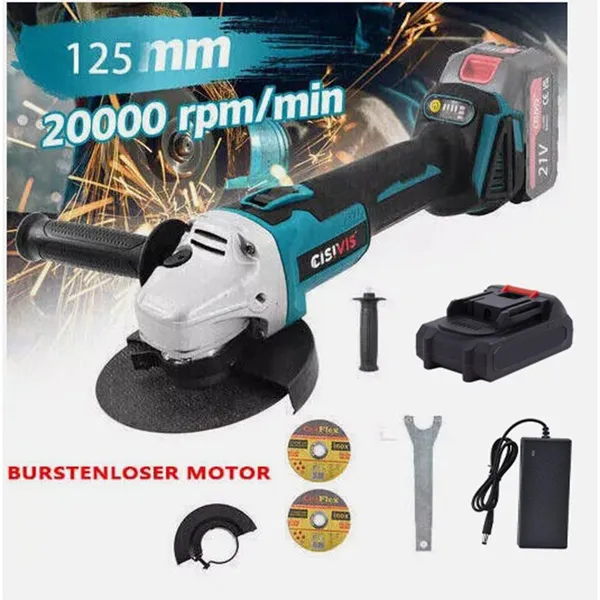 125mm Angle Grinder Battery Cut-Off Grinder Grinder Flex For Makita