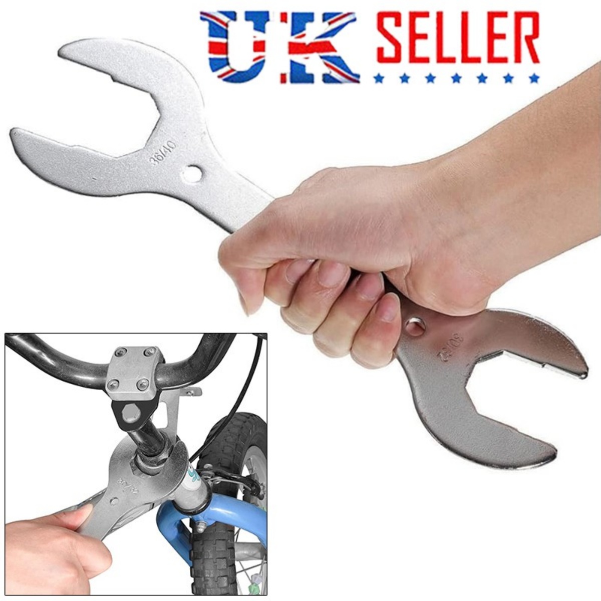 Main product image of Thin Profile Double Open End Wrench for Confined Access