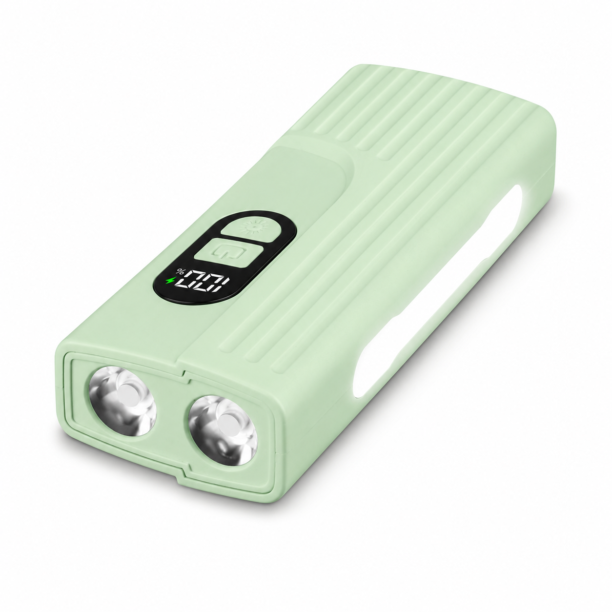 Main product image of Z838 Green Rechargeable Bicycle Flashlight, Power Bank, LED Emergency Light