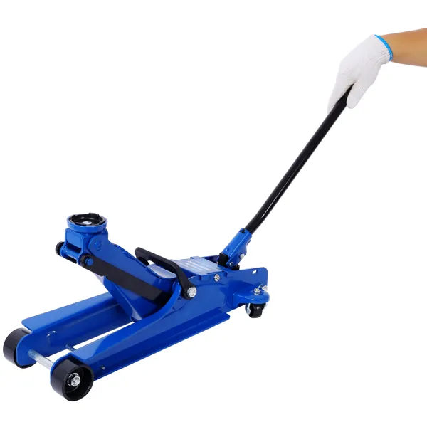 Main product image of 2.5 Ton Low Profile, Heavy-Duty Steel Racing Floor Jack with Single Piston Lift Pump, Lifting Range 3.5"-14.50"