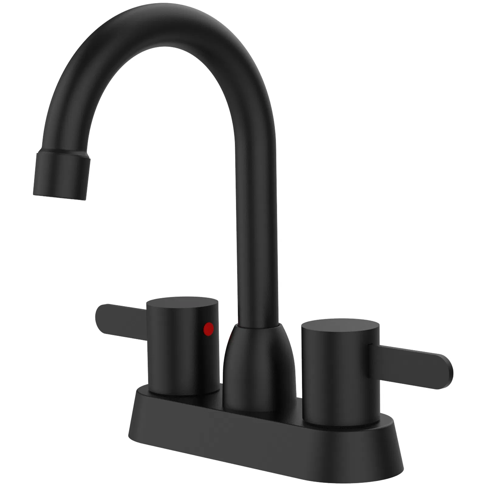 Main product image of 2 Handles Bathroom Sink Faucet, Matte Black Centerset RV Bathroom Faucets for 3 Hole [pop-up drain and hose not included][Unable ship weekends, TK/TEMU only for pickup]