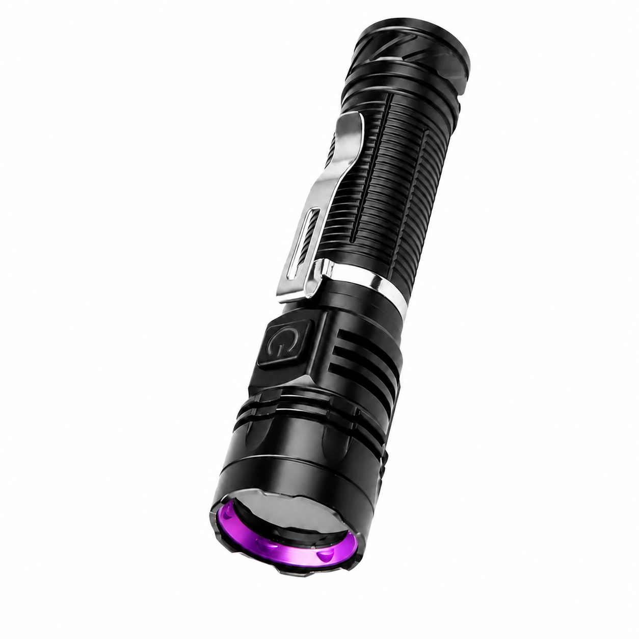 Main product image of Rechargeable UV Type C Waterproof LED Flashlight 1246 For Camping Outdoor Emergency Portable Torch Light