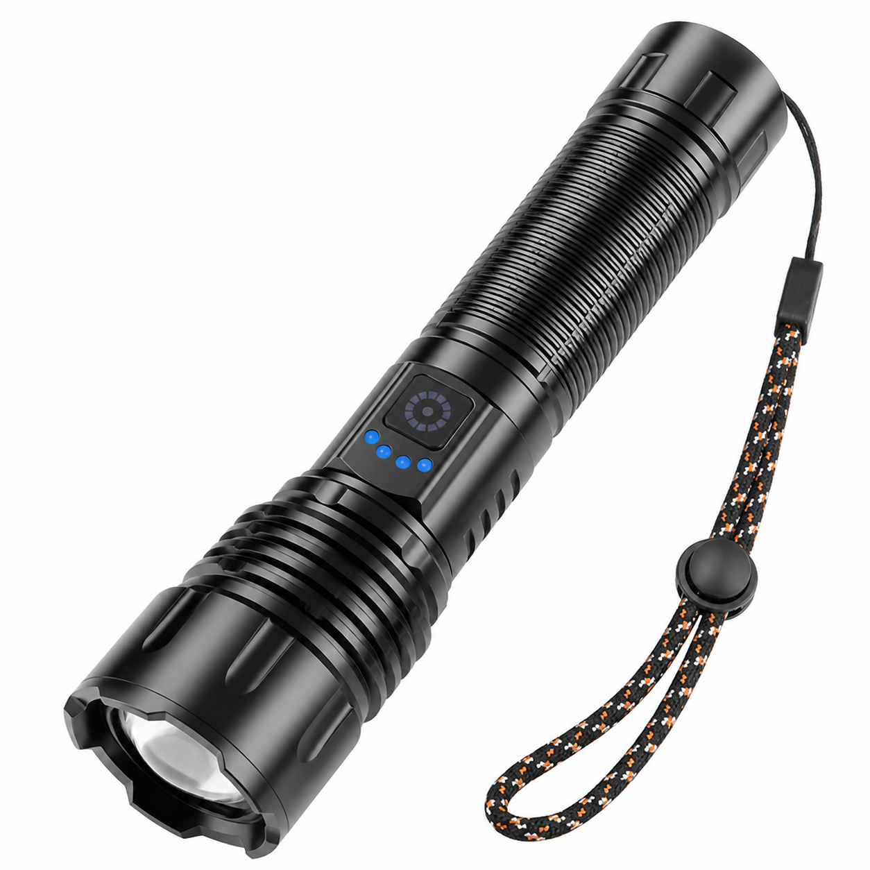 Main product image of Rechargeable White Laser Zoomable Type C LED Flashlight 5440 800LM For Camping Outdoor Emergency Portable