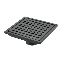 Product image of 6 Inch Square Shower Floor Drain with Removable Grate