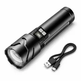 Product image of Rechargeable LED Flashlight F450, Power Bank Function