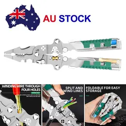 Product image of 8-in-1 Wire Stripper with Voltage Tester Plier Tool