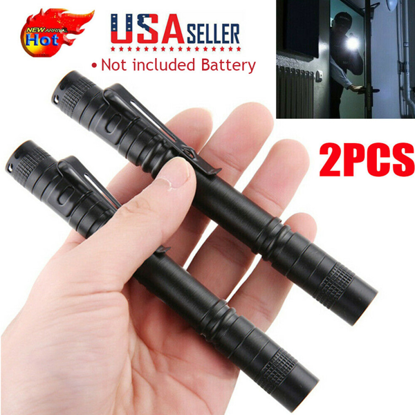 Main product image of 2-Pack LED Pen Flashlight, Handheld Work Light