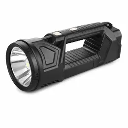 Product image of COB LED Flashlight W5161, 1800LM, Rechargeable, Black