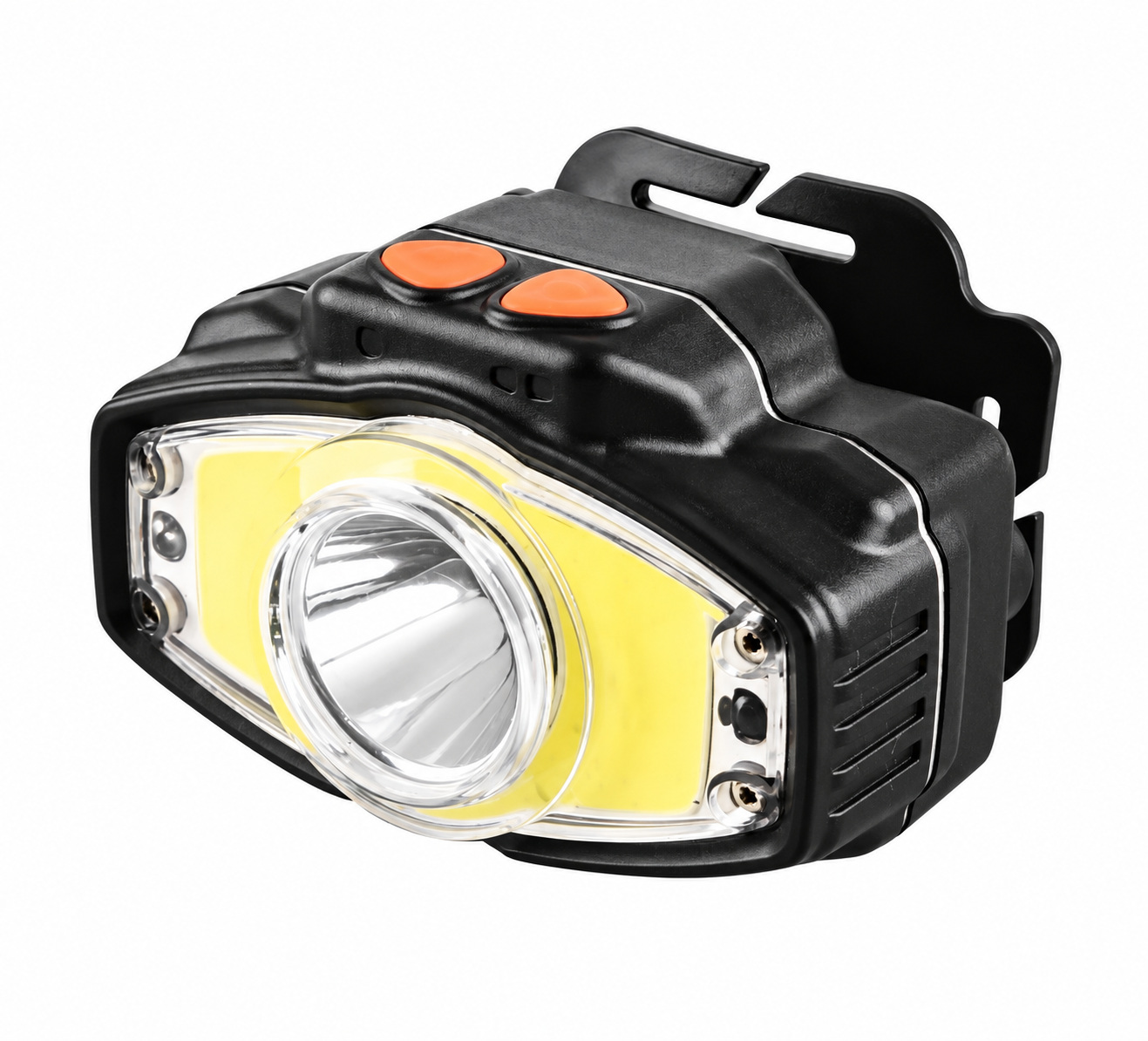 Main product image of Rechargeable Motion Sensor Magnetic Battery Display LED Headlamp W663 3 Black For Camping Hiking Work