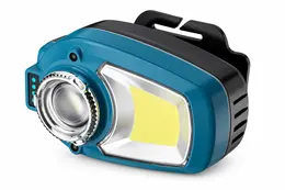 Product image of Rechargeable Motion Sensor Magnetic Zoomable LED Headlamp W672 Black For Camping Hiking Work Headlight Head
