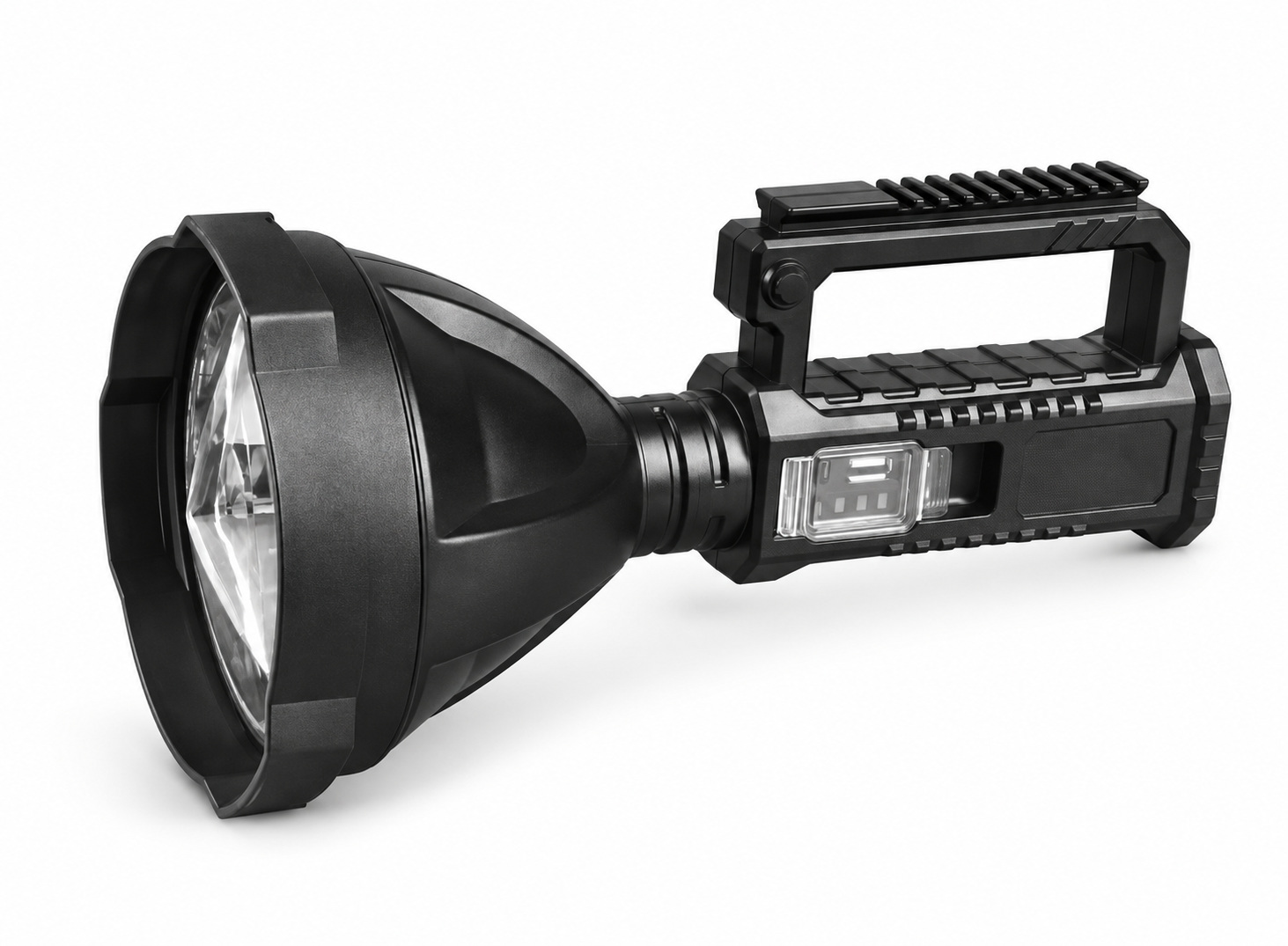 Main product image of LED Flashlight W5120 1500LM, Rechargeable with Power Bank and Battery Display