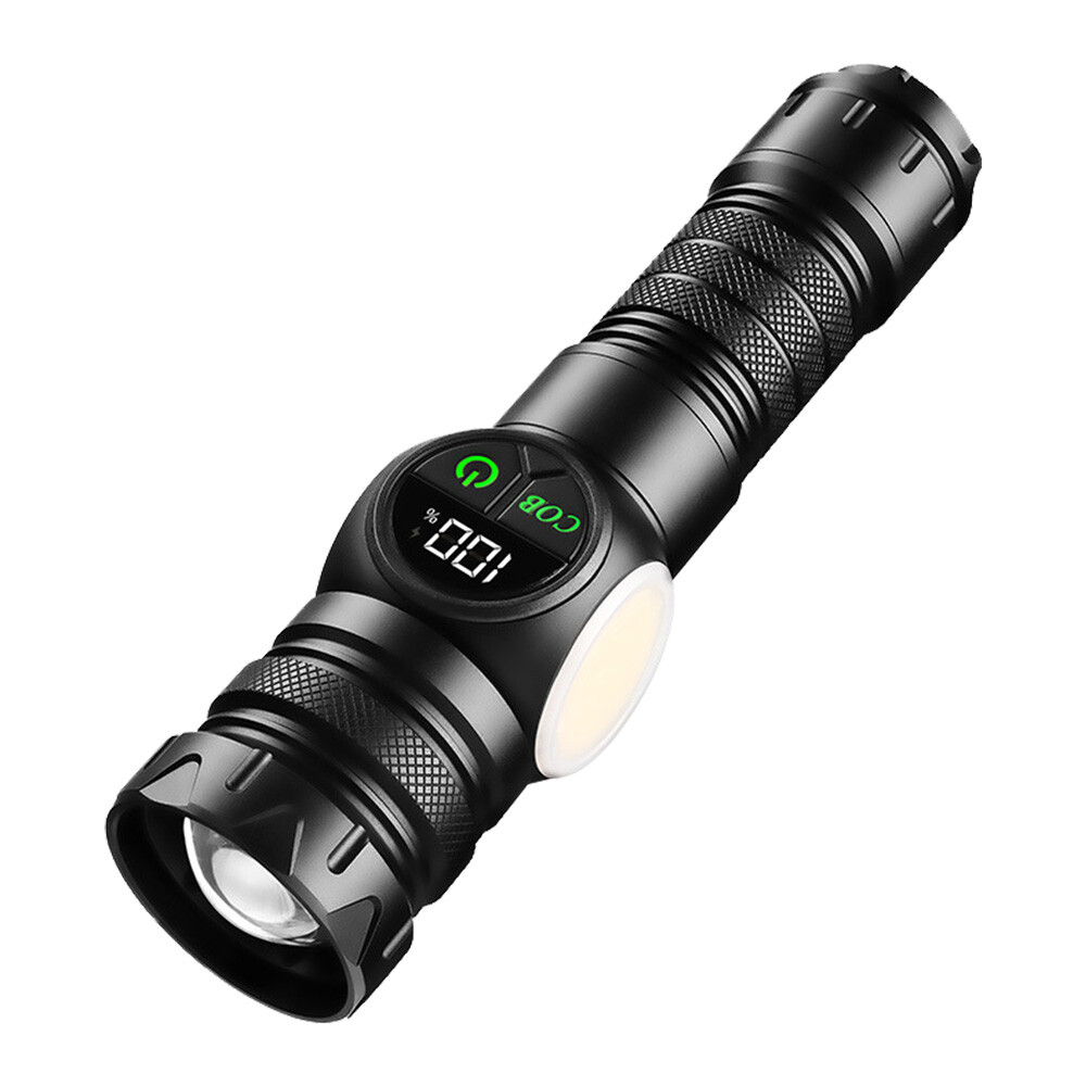 Main product image of 1600 Lumens Rechargeable Led Torch Tactical Long Range Flashlight Hunting Lamp
