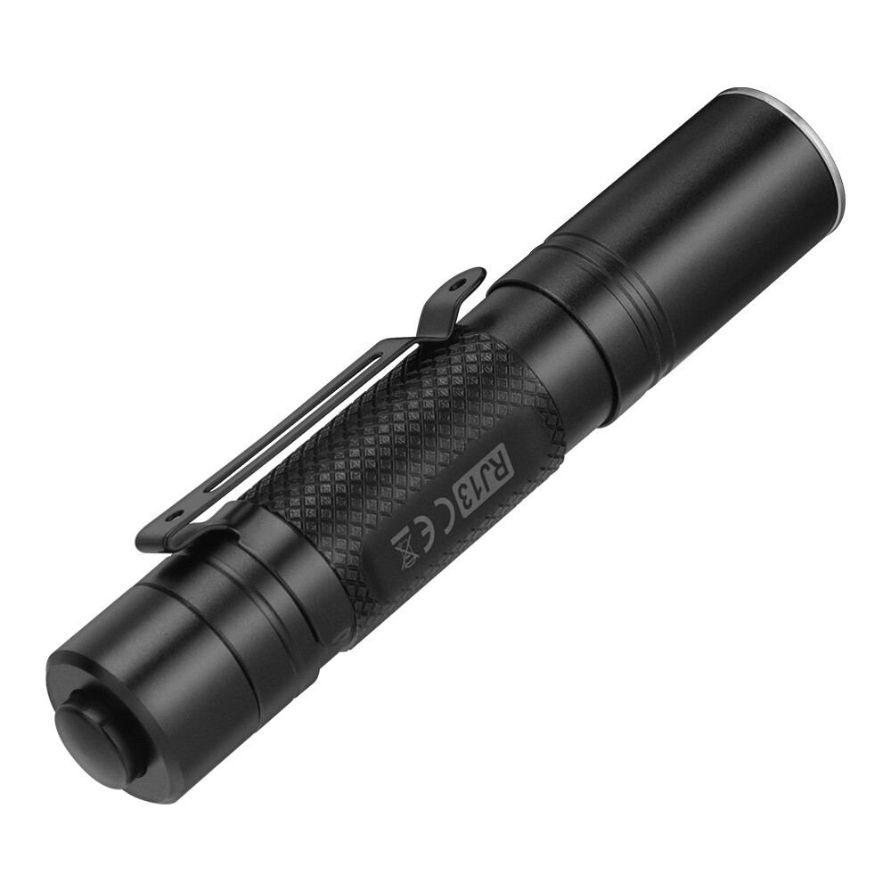 Main product image of BORUIT 900 Lumens EDC Keychain Flashlight LED Torch Mini Rechargeable USB Light