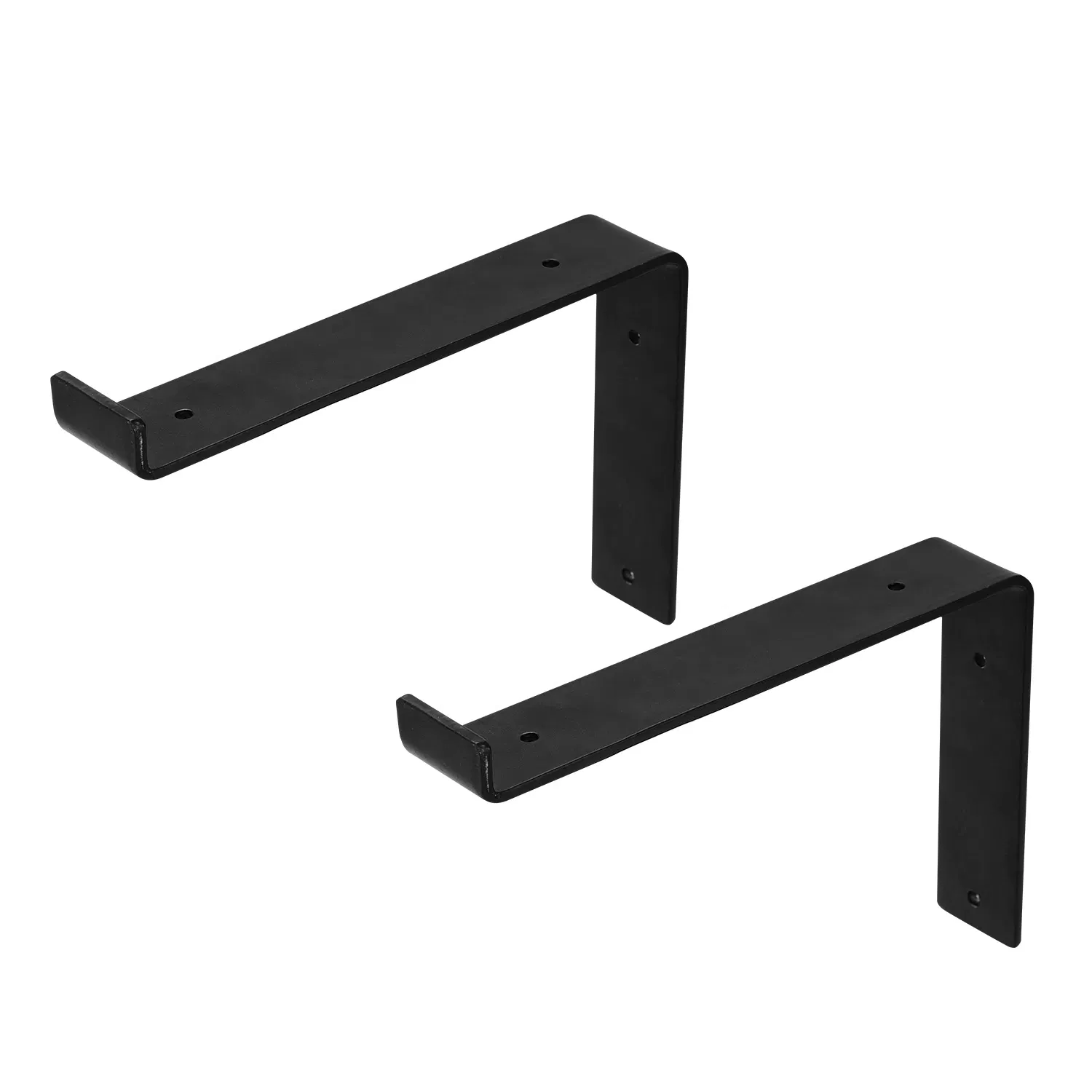Main product image of 2Pack Wall Mounted Shelf Bracket Heavy Duty L-Shaped Metal Shelf Bracket Rack Support with Screws Set T3 GPCT1989