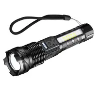 Product image of 15,000,000 Lumen Rechargeable LED Tactical Work Flashlight