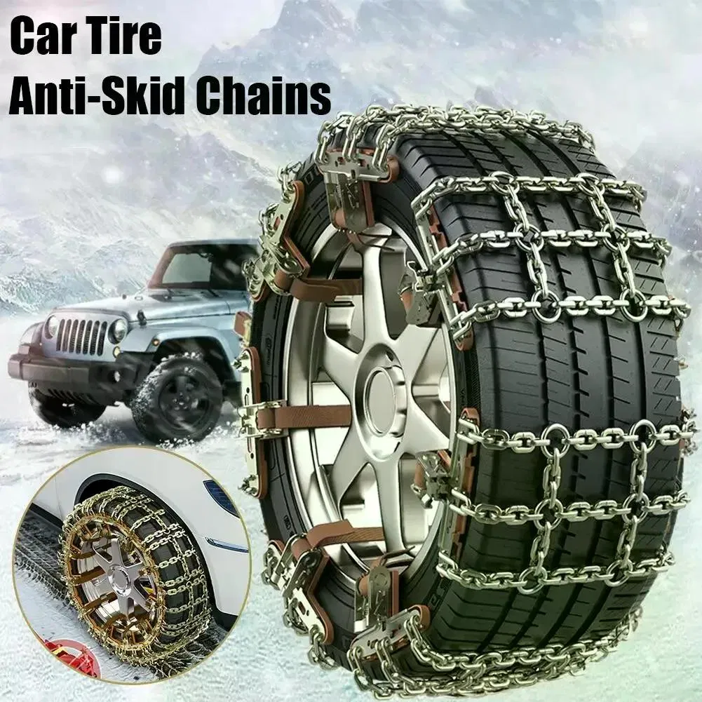 Main product image of 4-Piece Car Snow Chains, Fits Tire Width 165-265mm