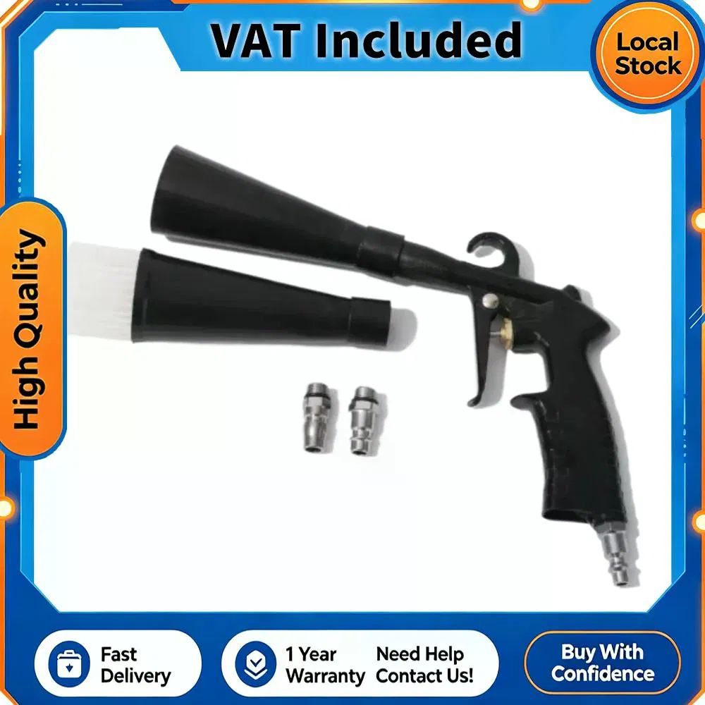 Main product image of Pneumatic Car Interior Cleaning Gun, Bearing Type, 2 Nozzles, Dual Tube