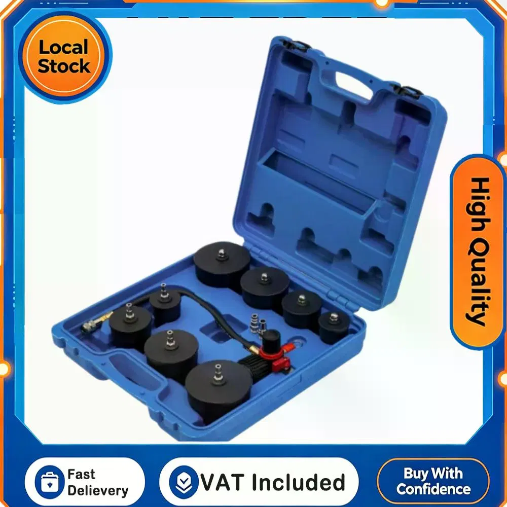 Main product image of 8-Piece Turbo System Leak Tester Kit for Automotive Diagnostics