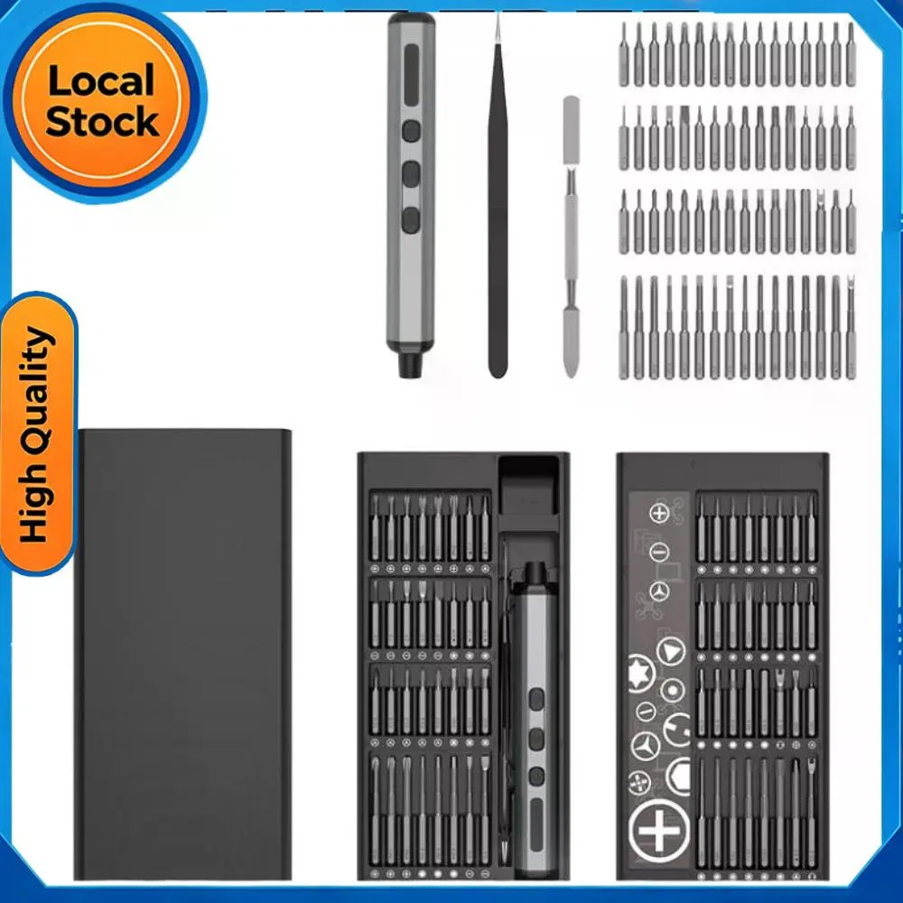 Main product image of Cordless Screwdriver Set, 68-piece, 64 S2 Precision Bits, 5 Torque Settings