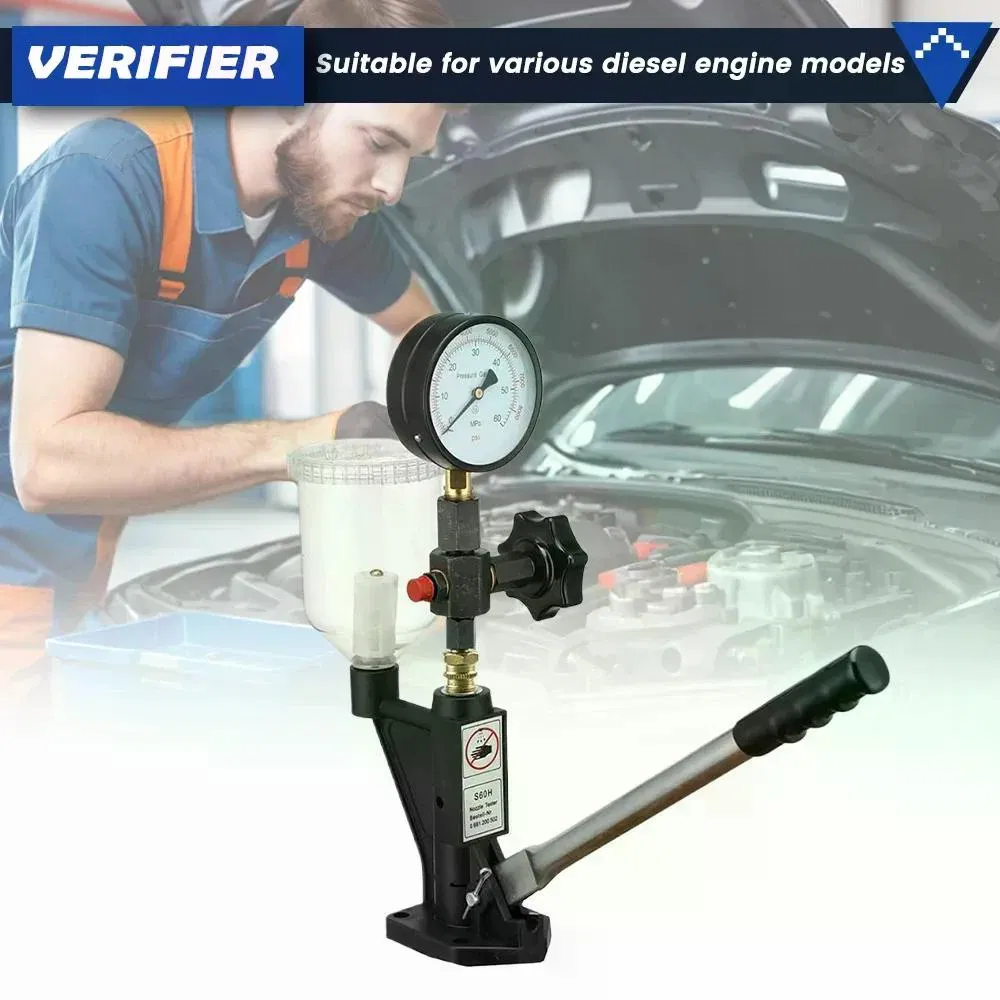Main product image of Diesel Injector Tester, 9000 PSI Dual-Scale Gauge, 0-60MPa