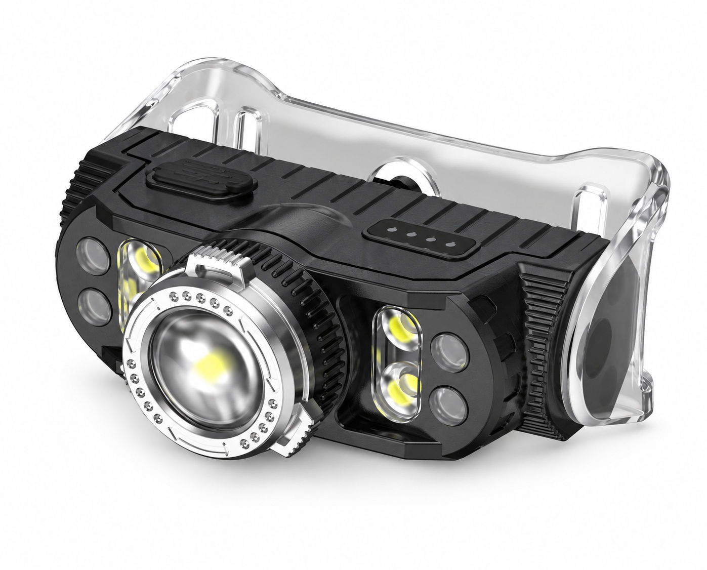Main product image of Rechargeable Motion Sensor Magnetic Zoomable LED Headlamp W660 10W Type C 2000mAh