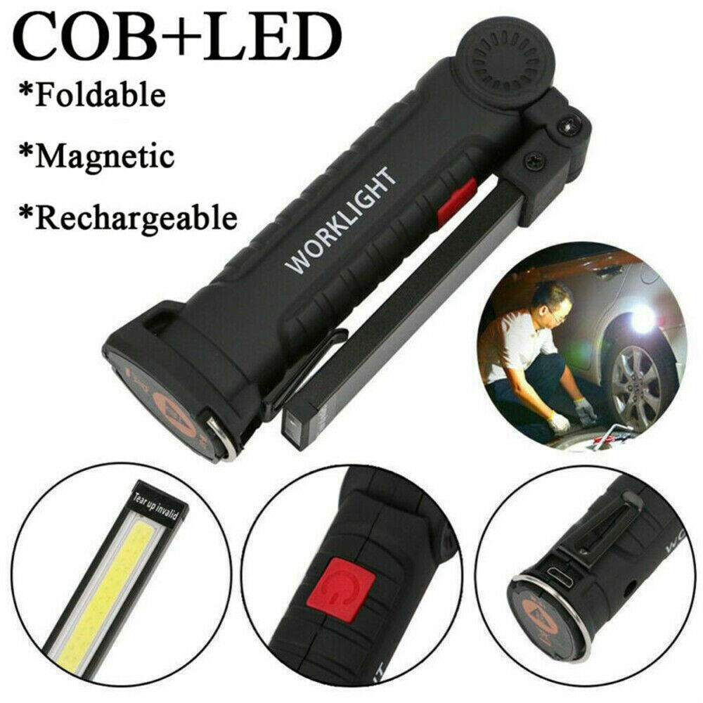 Main product image of Portable COB LED Work Light, USB Rechargeable