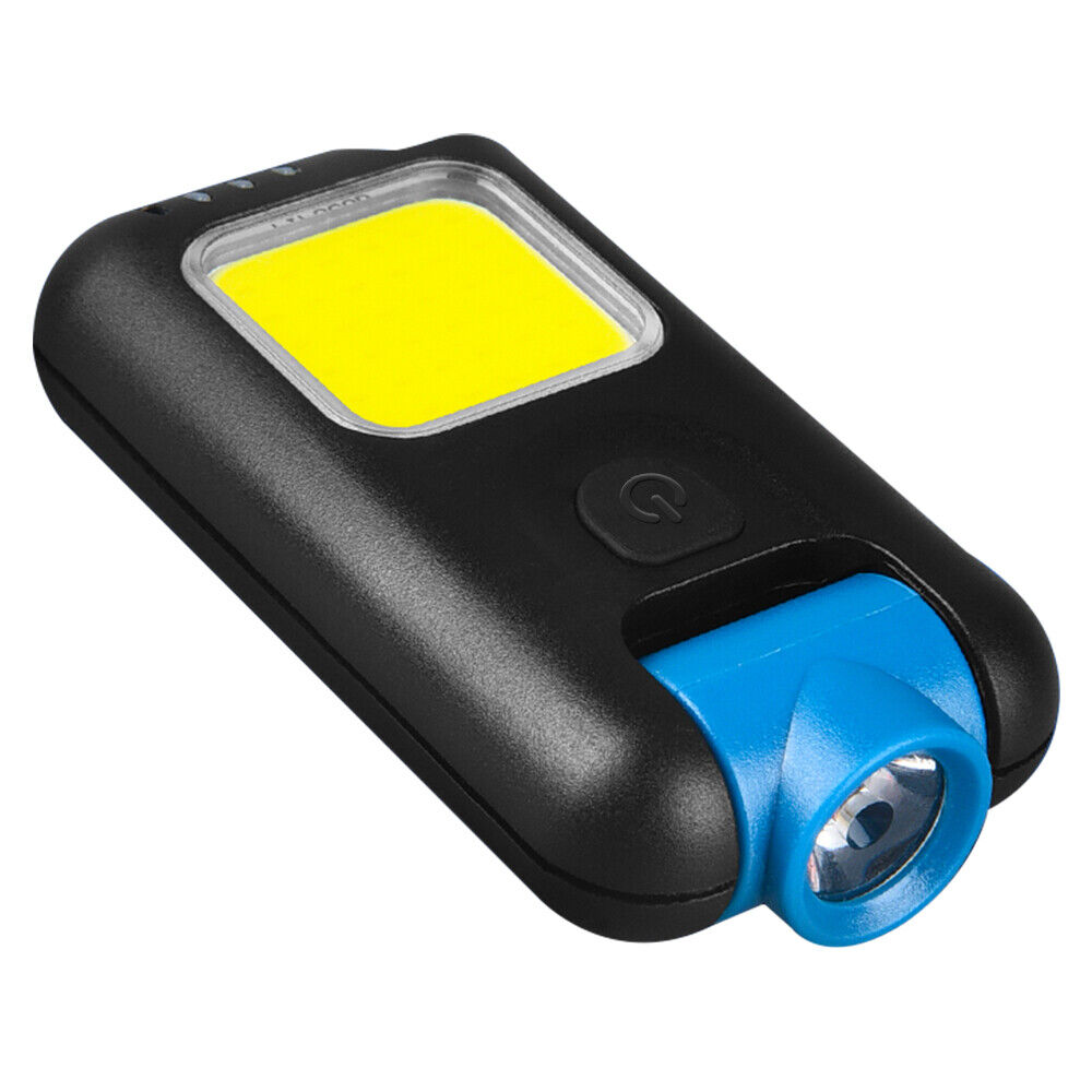 Main product image of Mini LED Flashlight Keychain USB Rechargeable COB Waterproof Portable Work Light