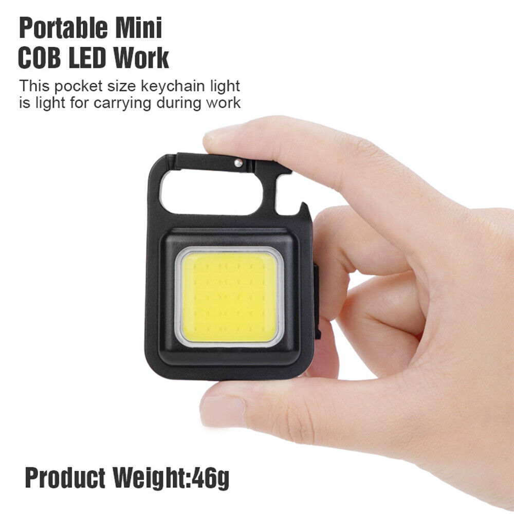 Main product image of Mini Waterproof Rechargeable LED Light USB Flashlight-Lamp Torch Pocket Keychain