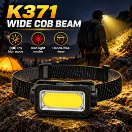 Product image of K371 COB LED Headlamp, 3W, 1200mAh, Rechargeable