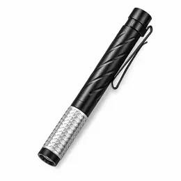 Product image of DT006 Rechargeable UV LED Flashlight, Type C, Waterproof, Aluminum, Pocket Clip