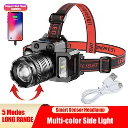Product image of 2-Pack Rechargeable Sensor Zoom Headlamps, Industrial Grade