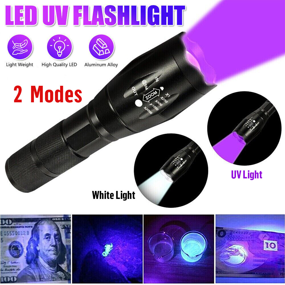Main product image of 2-Pack UV Inspection Flashlight with Two Modes