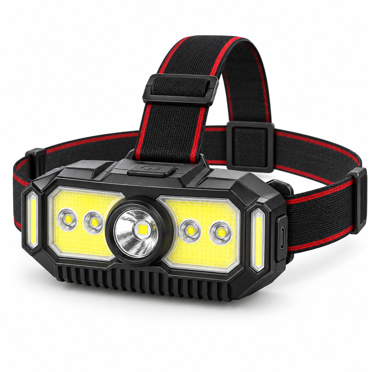 Main product image of W685-5 Rechargeable COB LED Work Light, 1200mAh, 490LM, Type C, Warning Headlamp