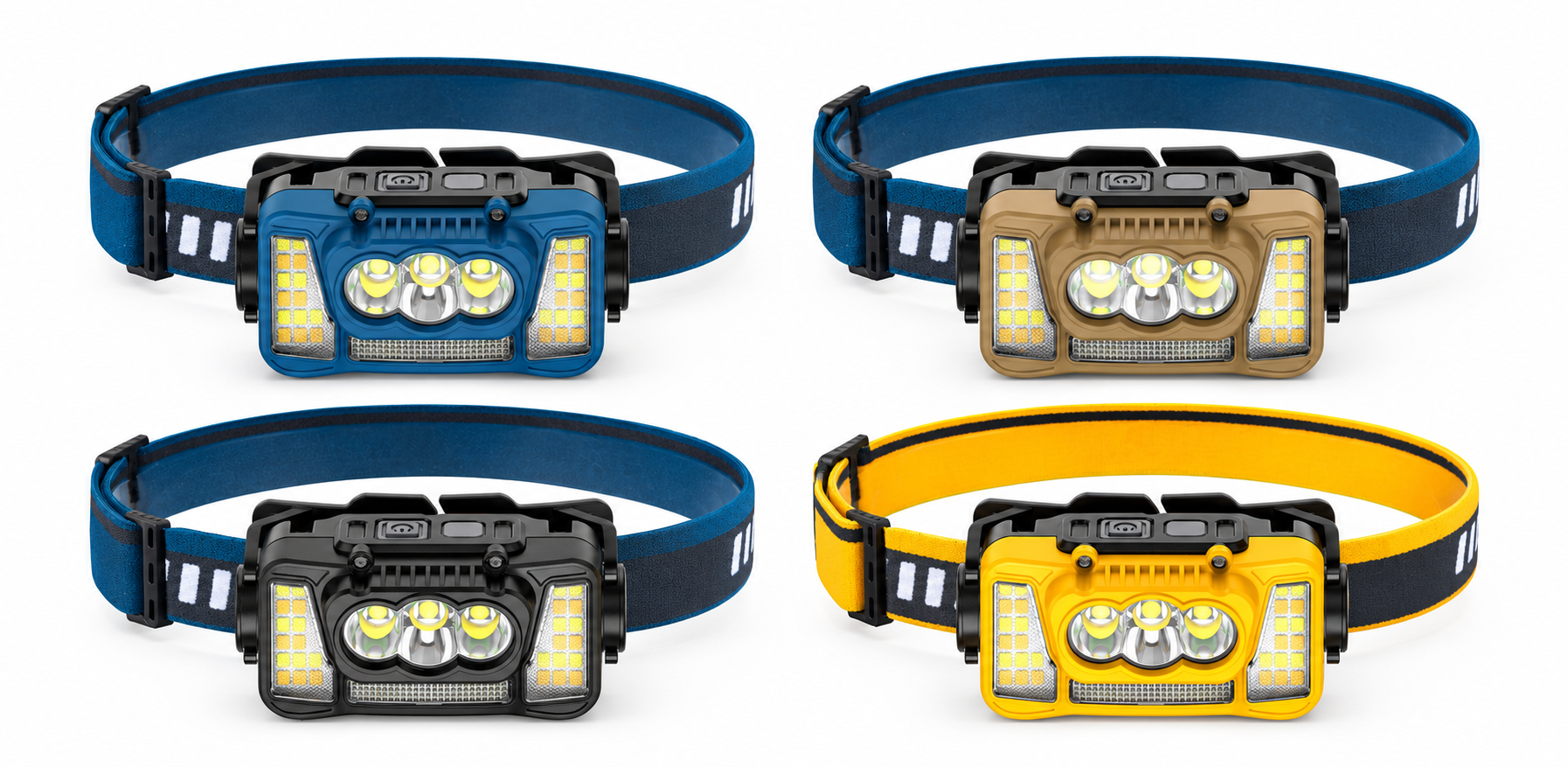 Main product image of W6102A Rechargeable LED Headlamp, Motion Sensor, 18650, 225LM, 4 Hr