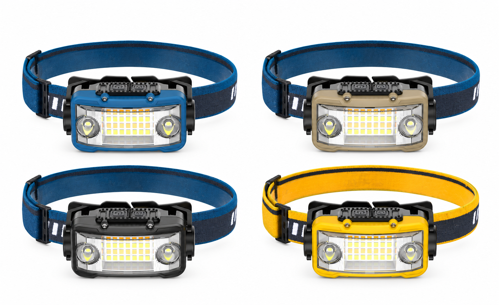 Main product image of Rechargeable LED Headlamp, Motion Sensor, Type C, 360 Lumens, W6106A