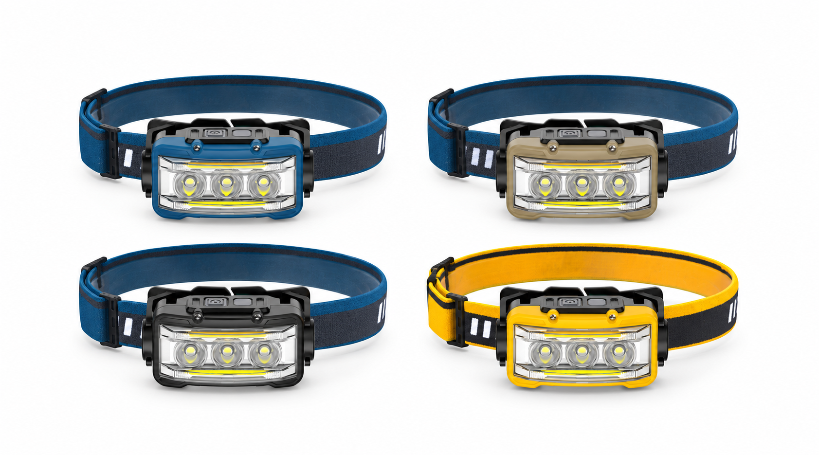 Main product image of W6109A Rechargeable LED Headlamp, Motion Sensor, USB-C, 250 Lumens
