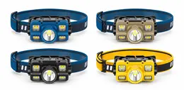 Product image of W6120A Rechargeable LED Headlamp, 300LM, Motion Sensor, Type C, 18650, 4 Hr