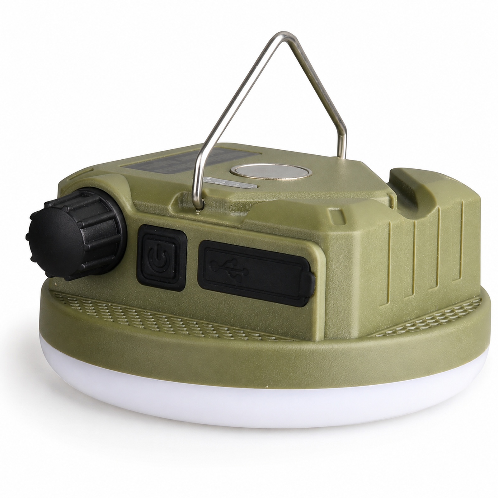 Main product image of D82 1 Magnetic LED Warning Beacon and Camping Lantern, 3000mAh Battery