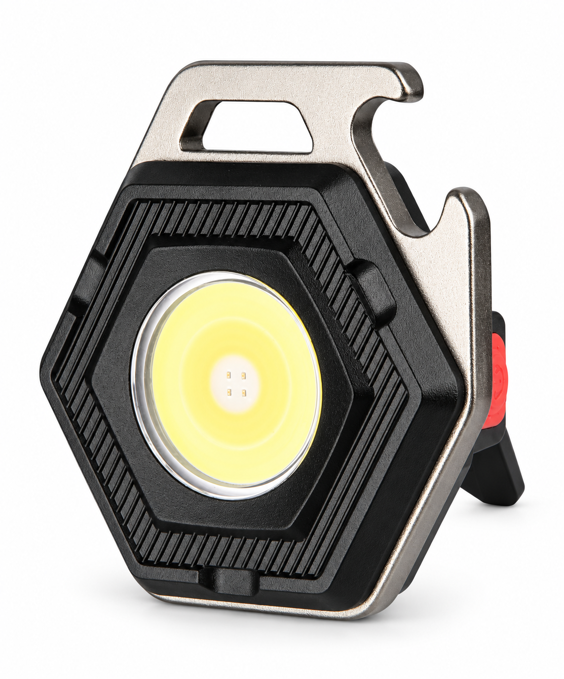 Main product image of W5131 Portable Flashlight, 500lm, USB-C, Battery Display, Aluminum