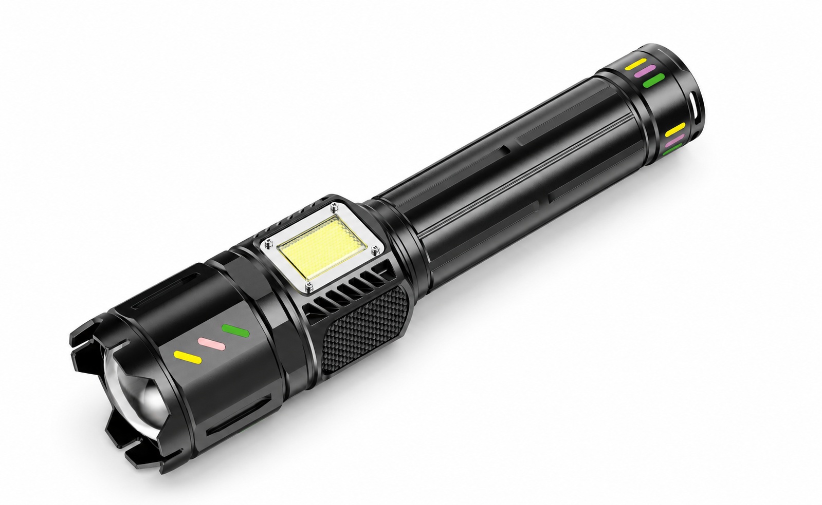 Main product image of W5251A Portable Flashlight, 2000lm, USB-C, Aluminum, Strobe, SOS