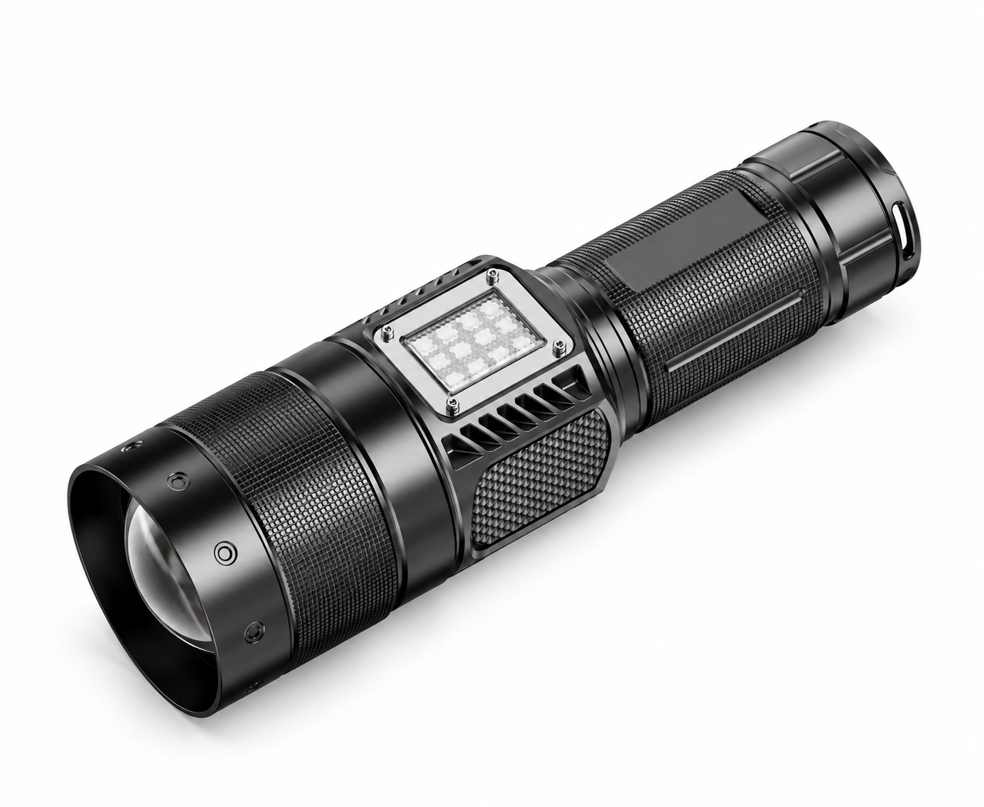 Main product image of W5254B Portable Flashlight, USB-C, Aluminum, 2000lm, Strobe/SOS