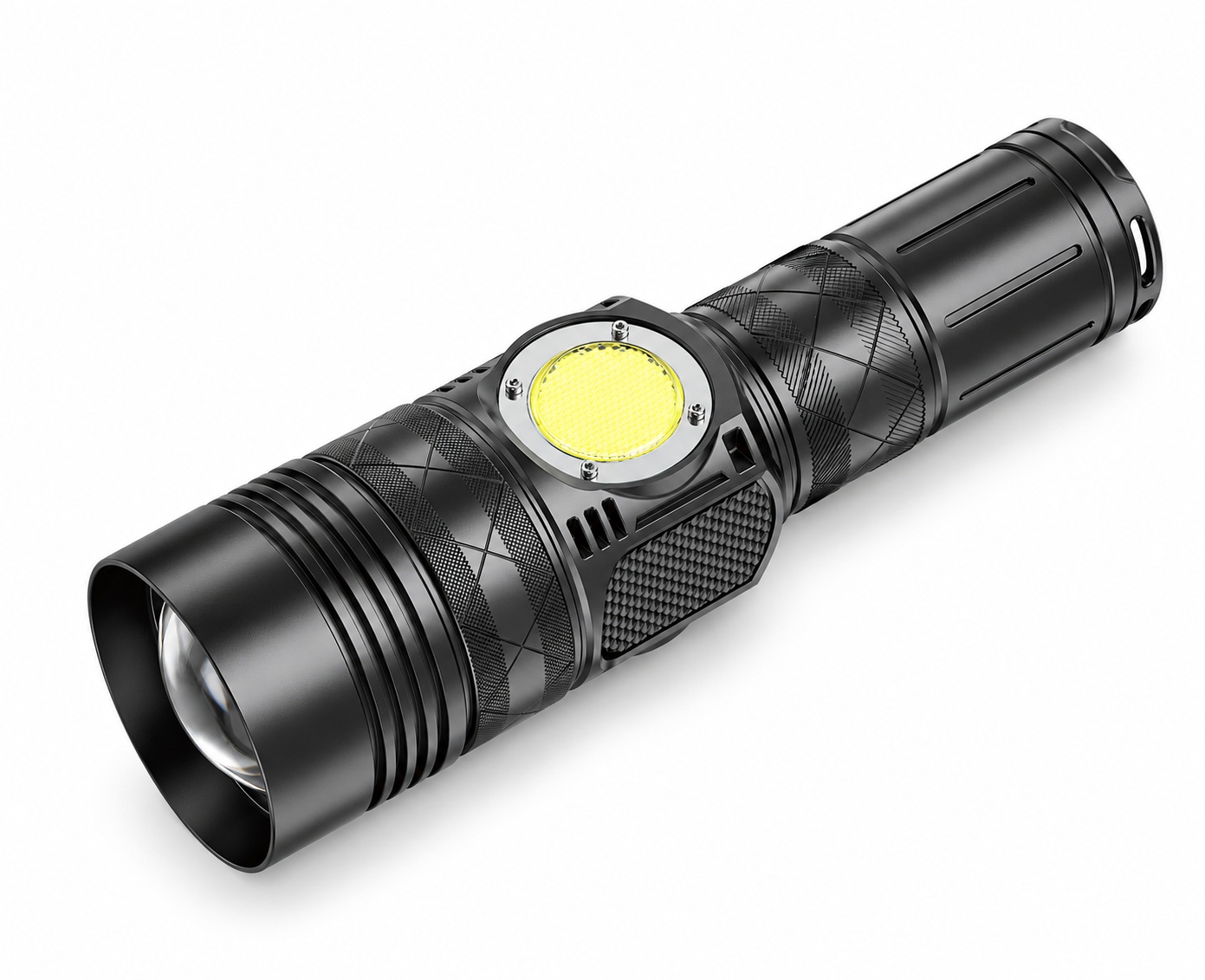 Main product image of W5255B Portable Industrial Flashlight, 2000lm, USB-C, Aluminum