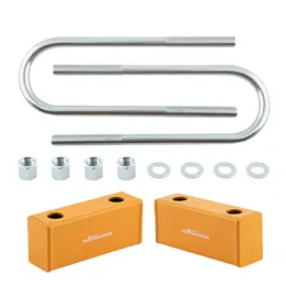 Product image of 3 inch Rear Lowering Kit, Blocks, U-Bolts for Chevy C10, C1000 2WD 1960-1972