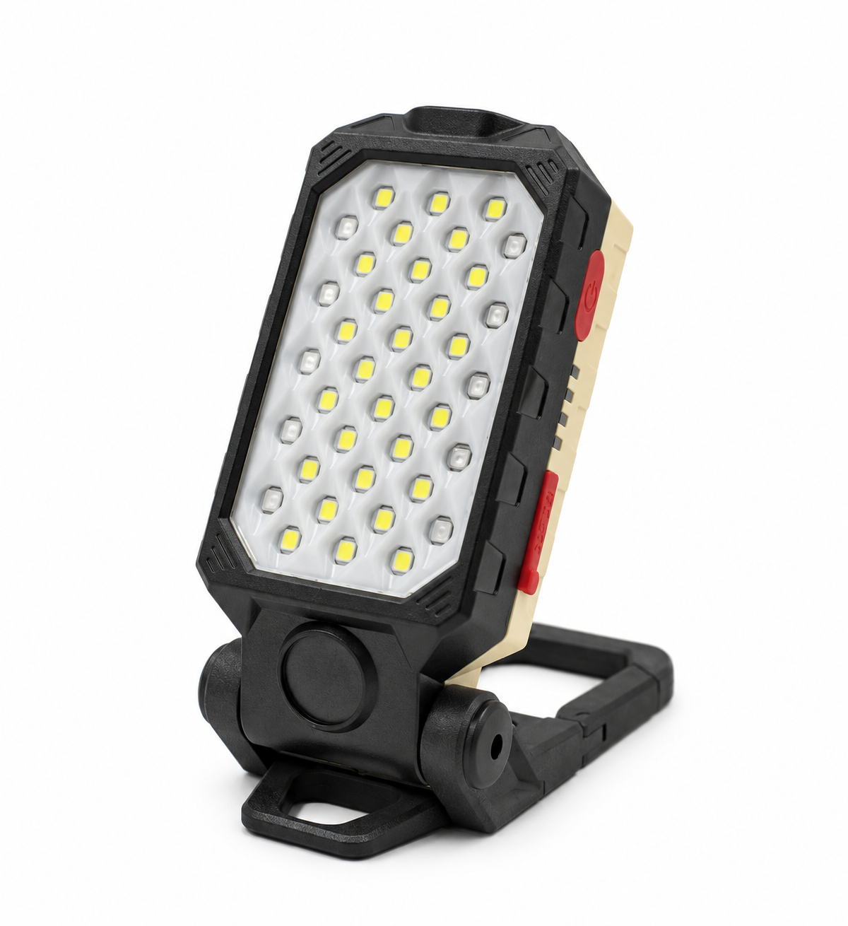 Main product image of W598B Rechargeable LED Flashlight, Magnetic Base, Hook, Red/Blue Modes