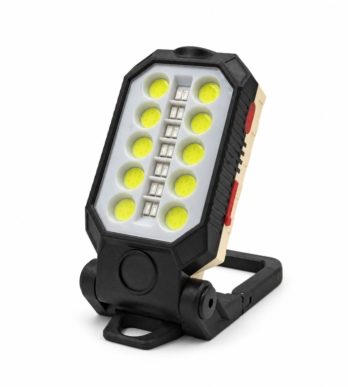 Main product image of W599A Rechargeable COB LED Flashlight, Magnetic, Red/Blue Warning