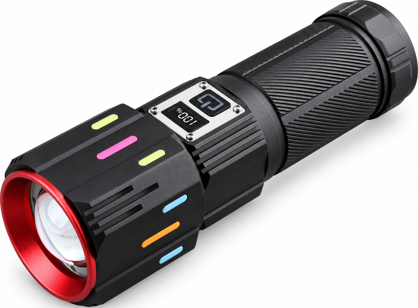 Main product image of W5241 LED Flashlight, Power Bank, Battery Display, Type C, 580lm