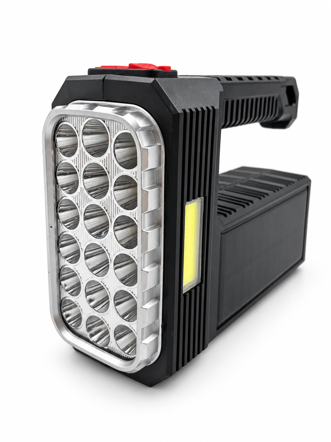 Main product image of W5127 2 Portable Flashlight For Emergency Outdoor Camping Factory Supply Solar Powered 1200mAh Battery LED
