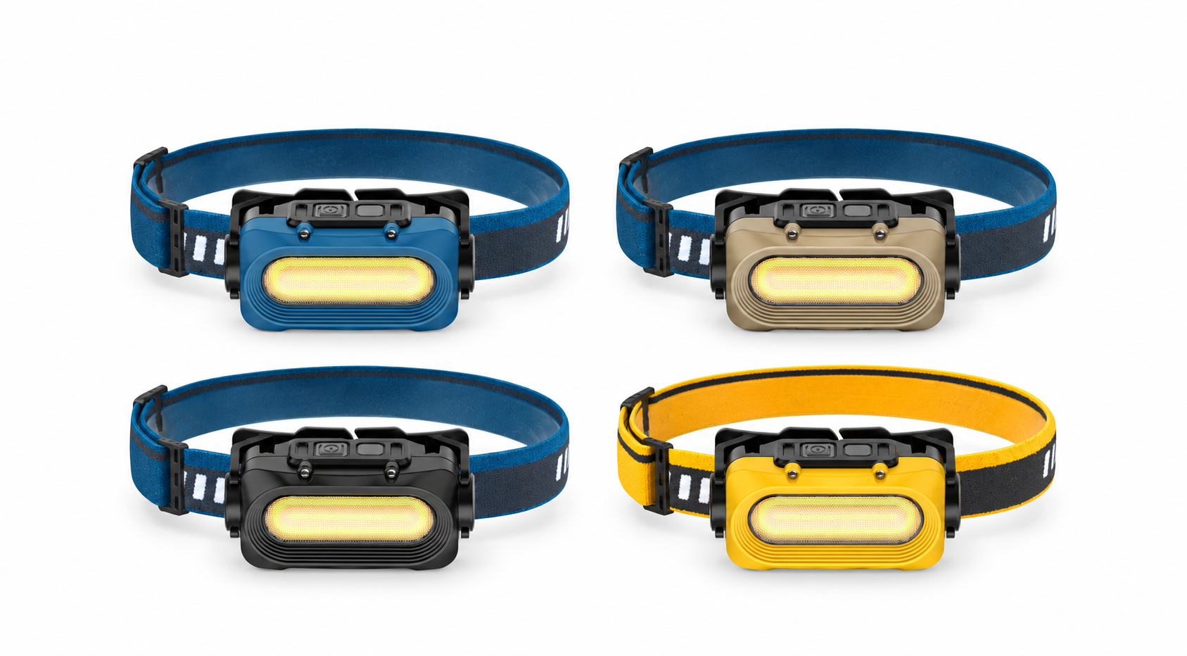 Main product image of W6112A Hands Free COB LED Headlamp 1800mAh Type C For Camping Hiking Work Factory Supply