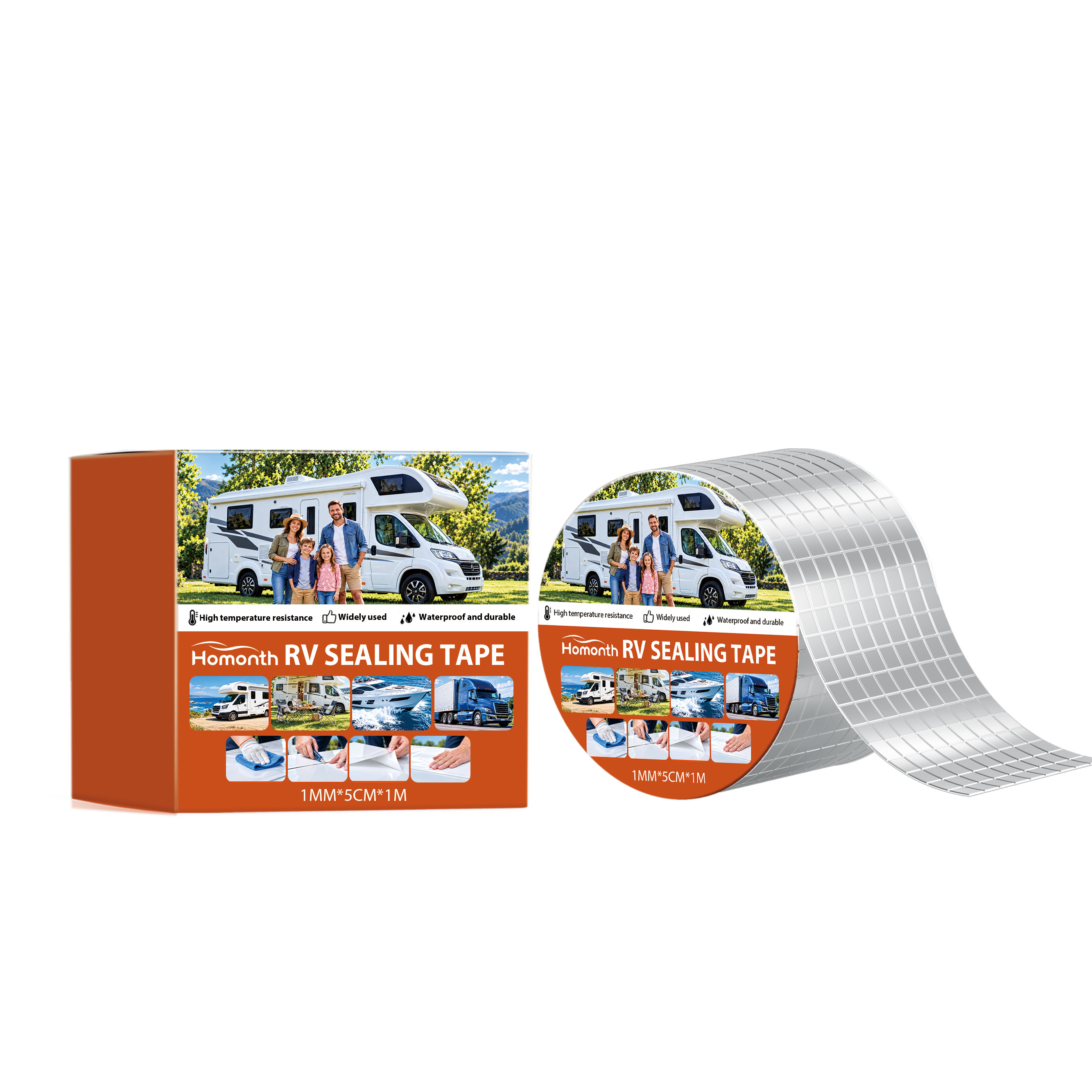 Main product image of HOMONTH RV Sealing Tape, Caravan Sealing Tape for Daily Use